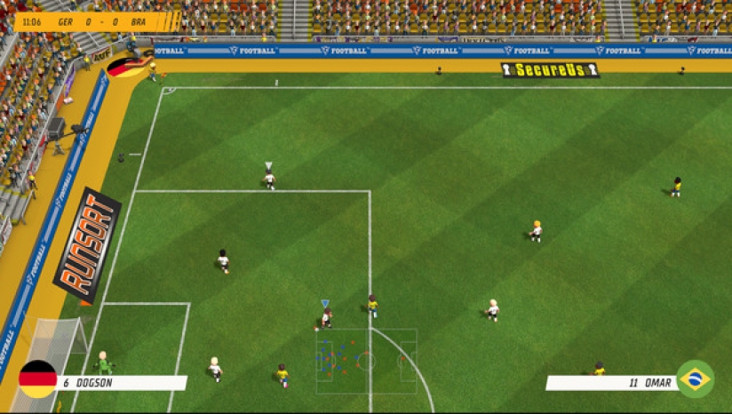 《Super Soccer Blast: America vs Europe》免安装中文版 游戏截图 8